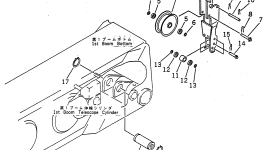 Палец 22X-70-11411 Komatsu