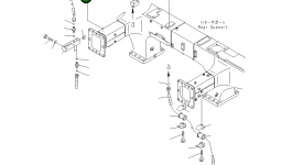 Кронштейн 569-43-83870 Komatsu