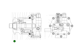 Корпус J98A2001 Komatsu