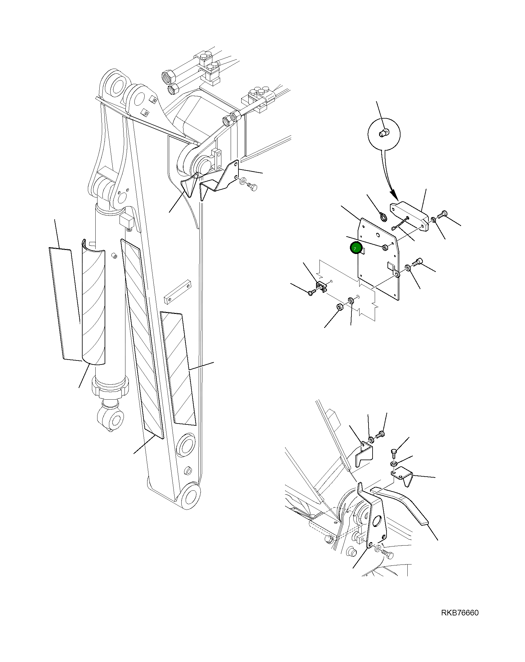 Кронштейн 21W-98-R8811 Komatsu