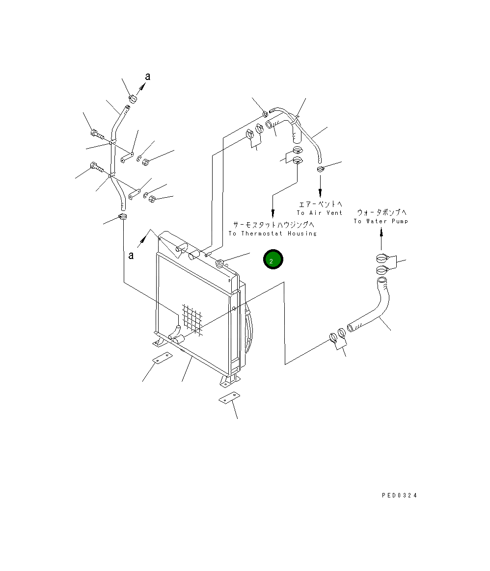 Колпак TR60110235100 Komatsu