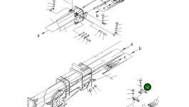 Кронштейн 203-957-6981 Komatsu