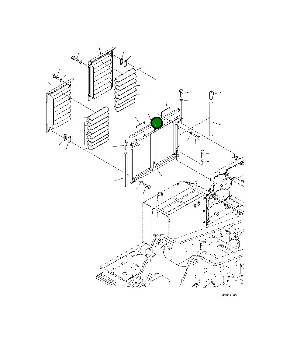 Лист 21M-54-21480 Komatsu