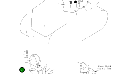 Кронштейн 104-06-41250 Komatsu