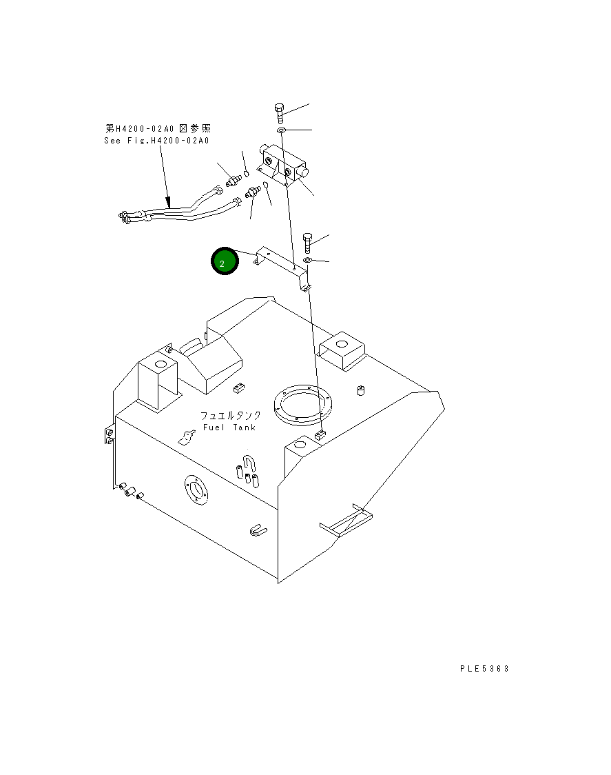 Кронштейн 419-03-21710 Komatsu