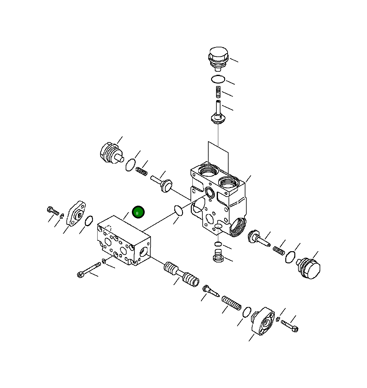 Корпус 421-875-1311 Komatsu
