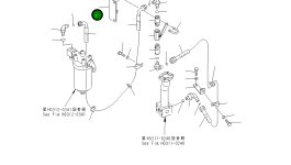 Кронштейн 209-64-13140 Komatsu