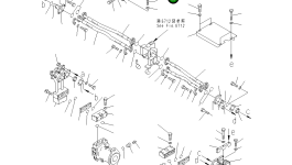 Кронштейн 262-60-78740 Komatsu