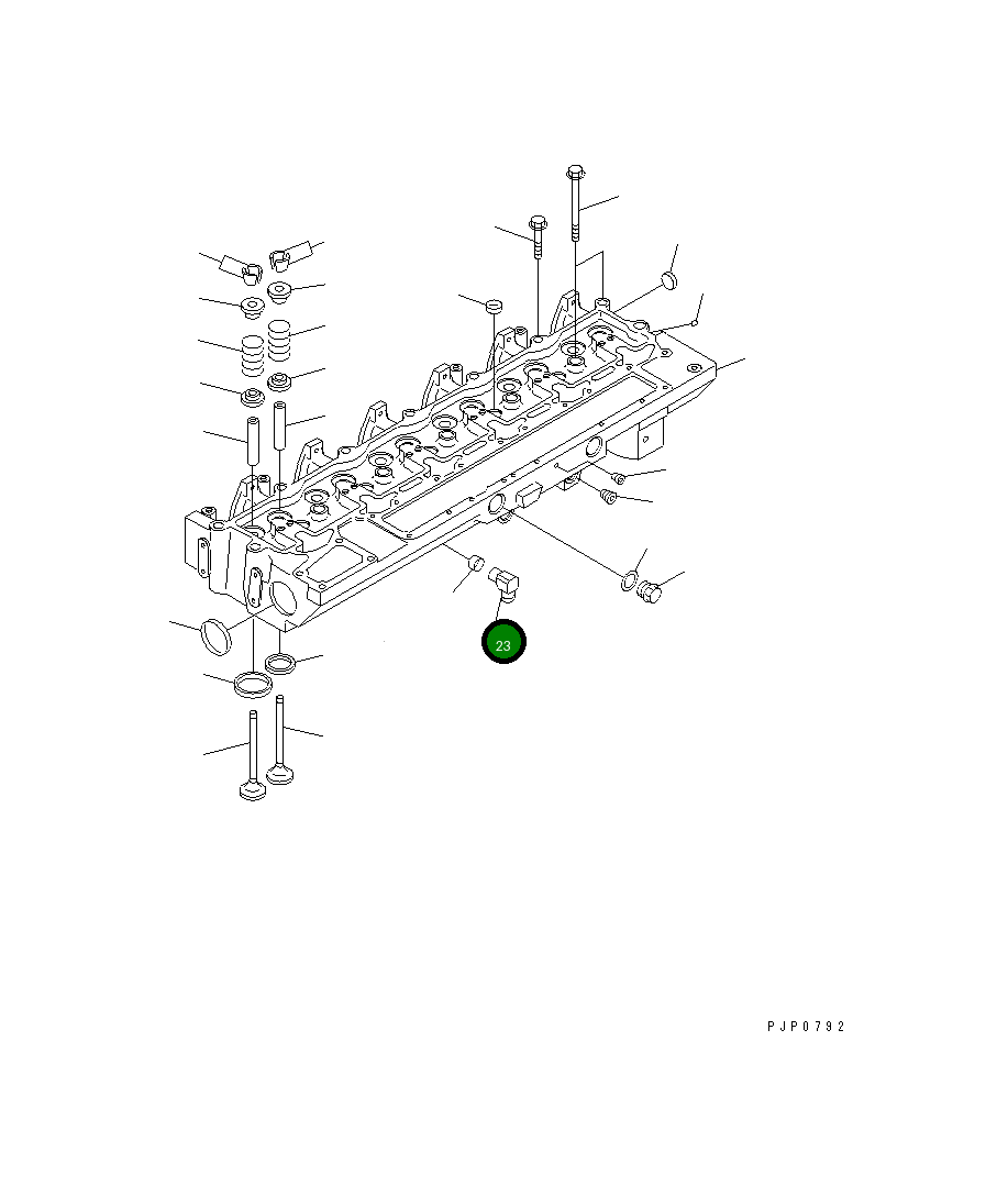 Муфта 1294847H2 Komatsu