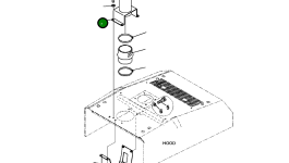 Кронштейн 423-54-51740 Komatsu