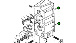 Палец 169 116 H1 Komatsu