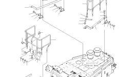 Кронштейн 198-54-79160 Komatsu
