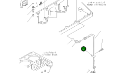 Клипса CU3821556 Komatsu