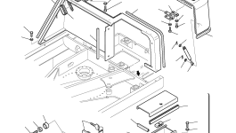 Опора 21D-54-11840 Komatsu