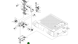 Кронштейн 561-89-87571 Komatsu