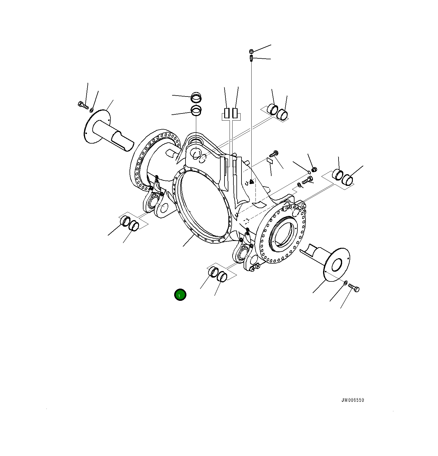 Корпус 561-22-73115 Komatsu