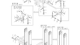 Кронштейн 2953-10-1472 Komatsu