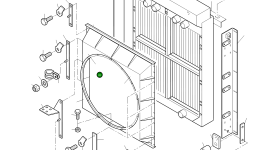 Капот 956 585 40 Komatsu
