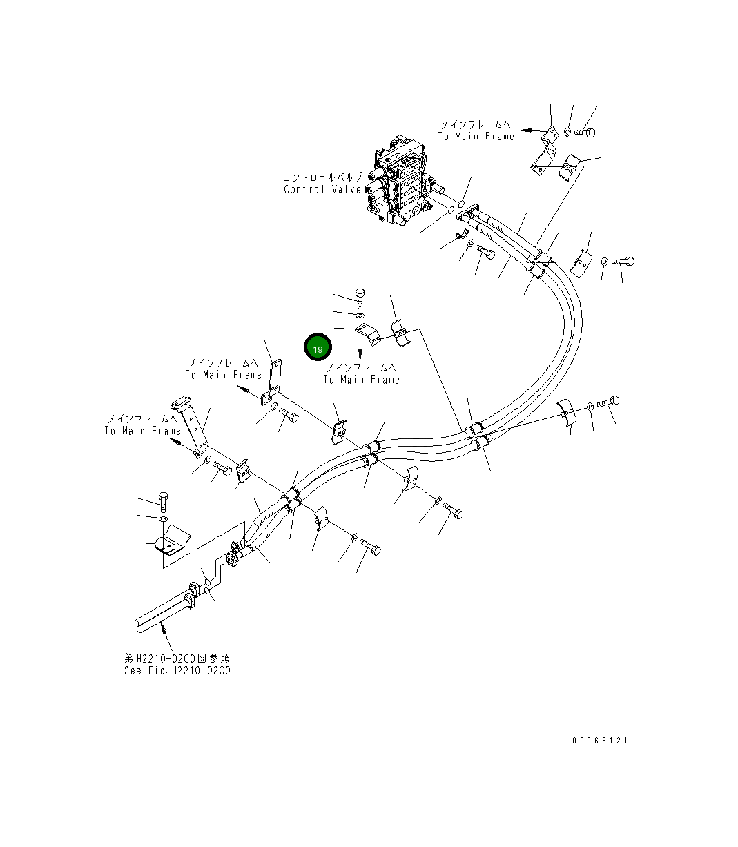 Кронштейн 154-61-71720 Komatsu