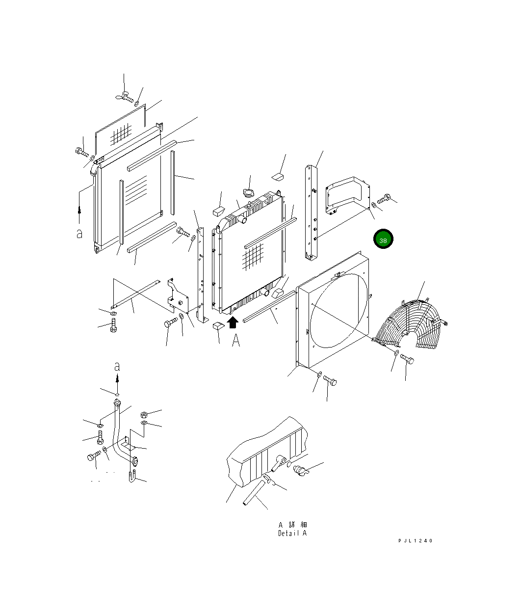 Кронштейн 208-979-6330 Komatsu