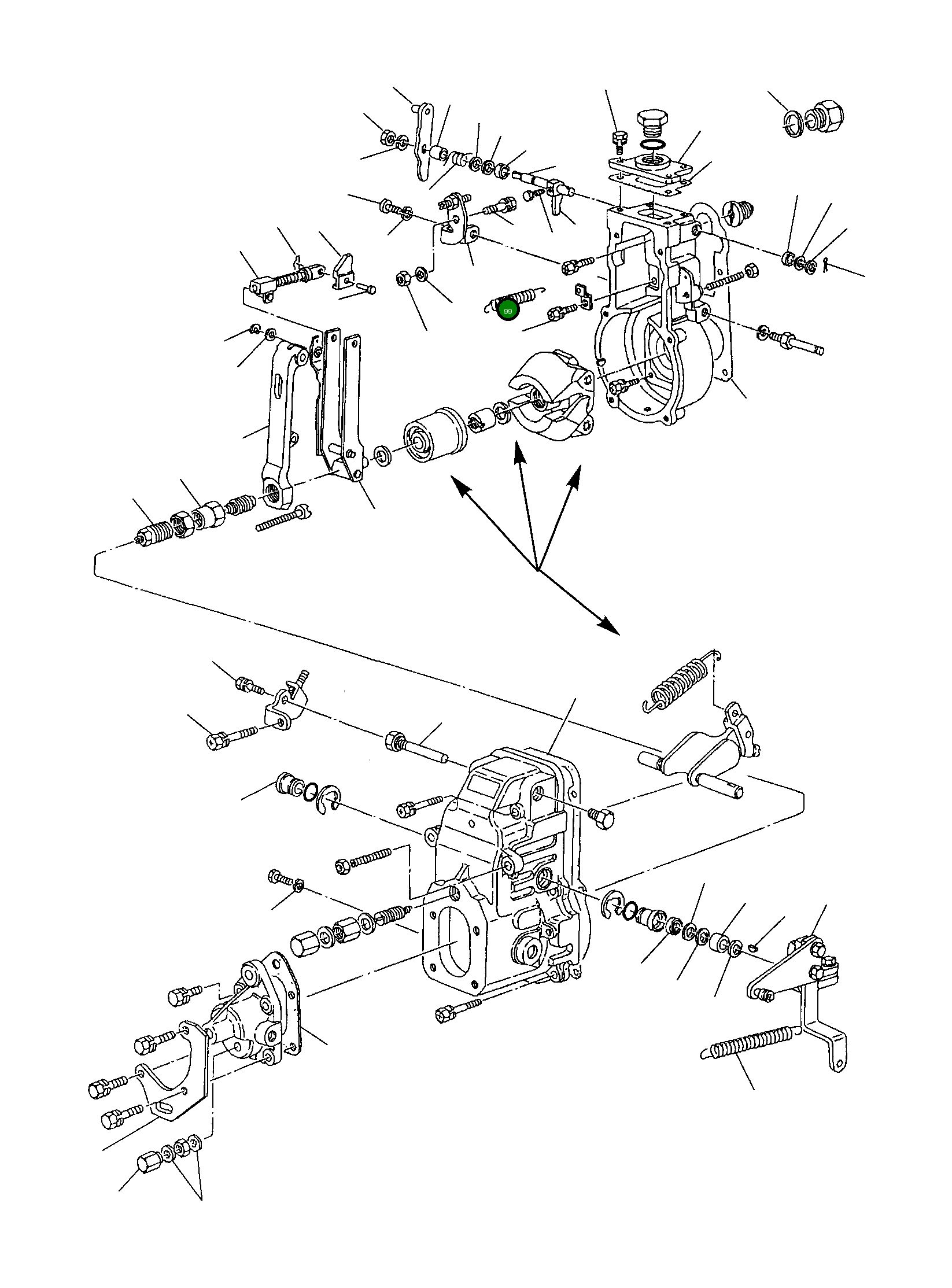 Кронштейн YMX1543591320 Komatsu