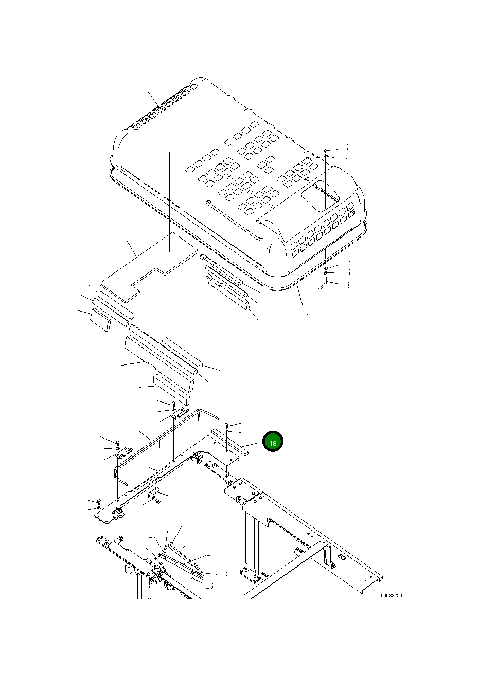 Лист 21M-54-21130 Komatsu