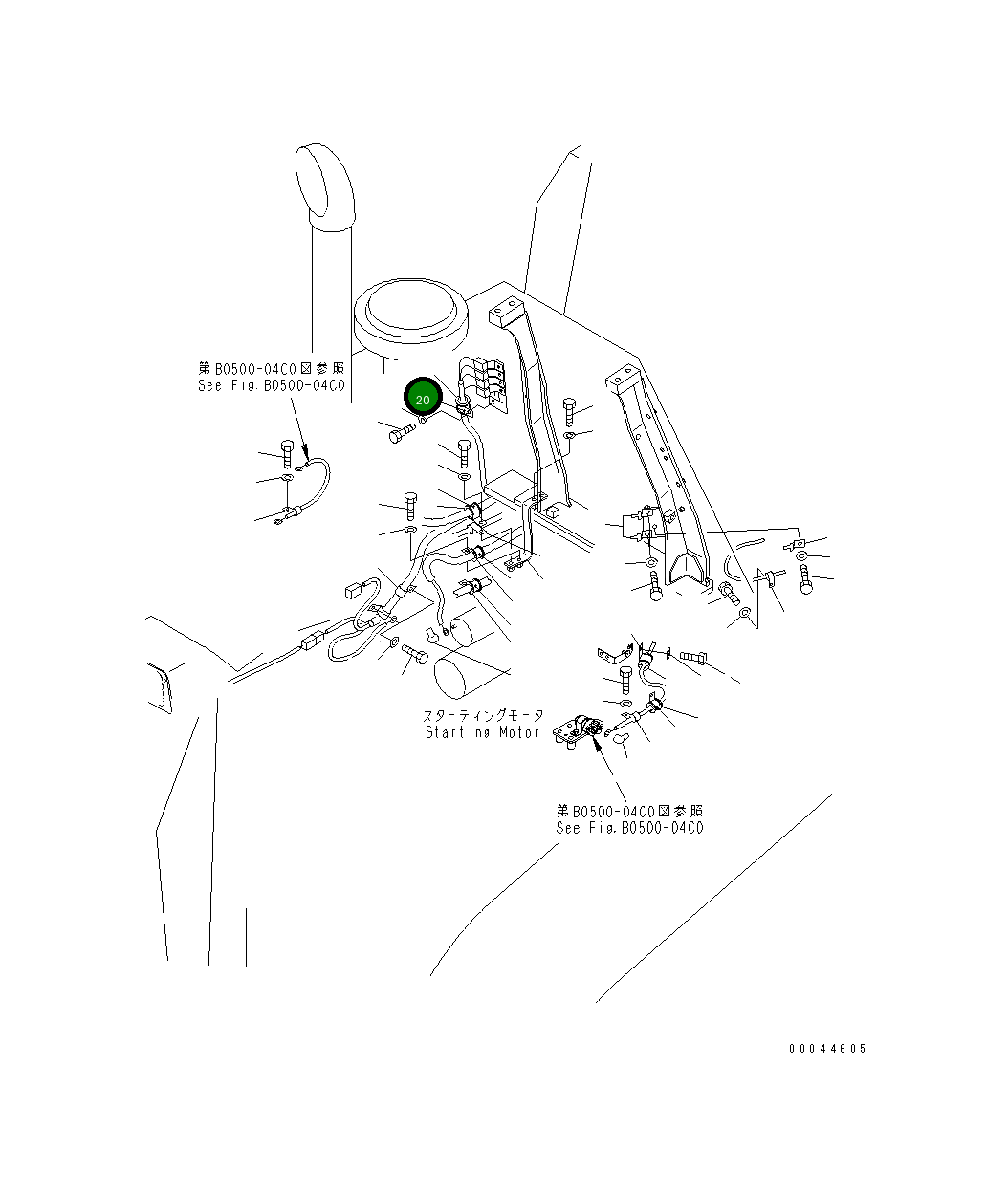 Клипса 155-911-1790 Komatsu