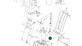 Палец 23B-43-36211 Komatsu
