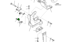 Клипса 08211-11920 Komatsu
