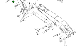 Палец 2123-2470A Komatsu