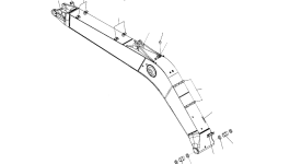 Кронштейн 206-62-21480 Komatsu