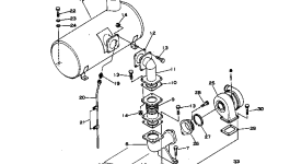 Кронштейн 6115-15-5190 Komatsu