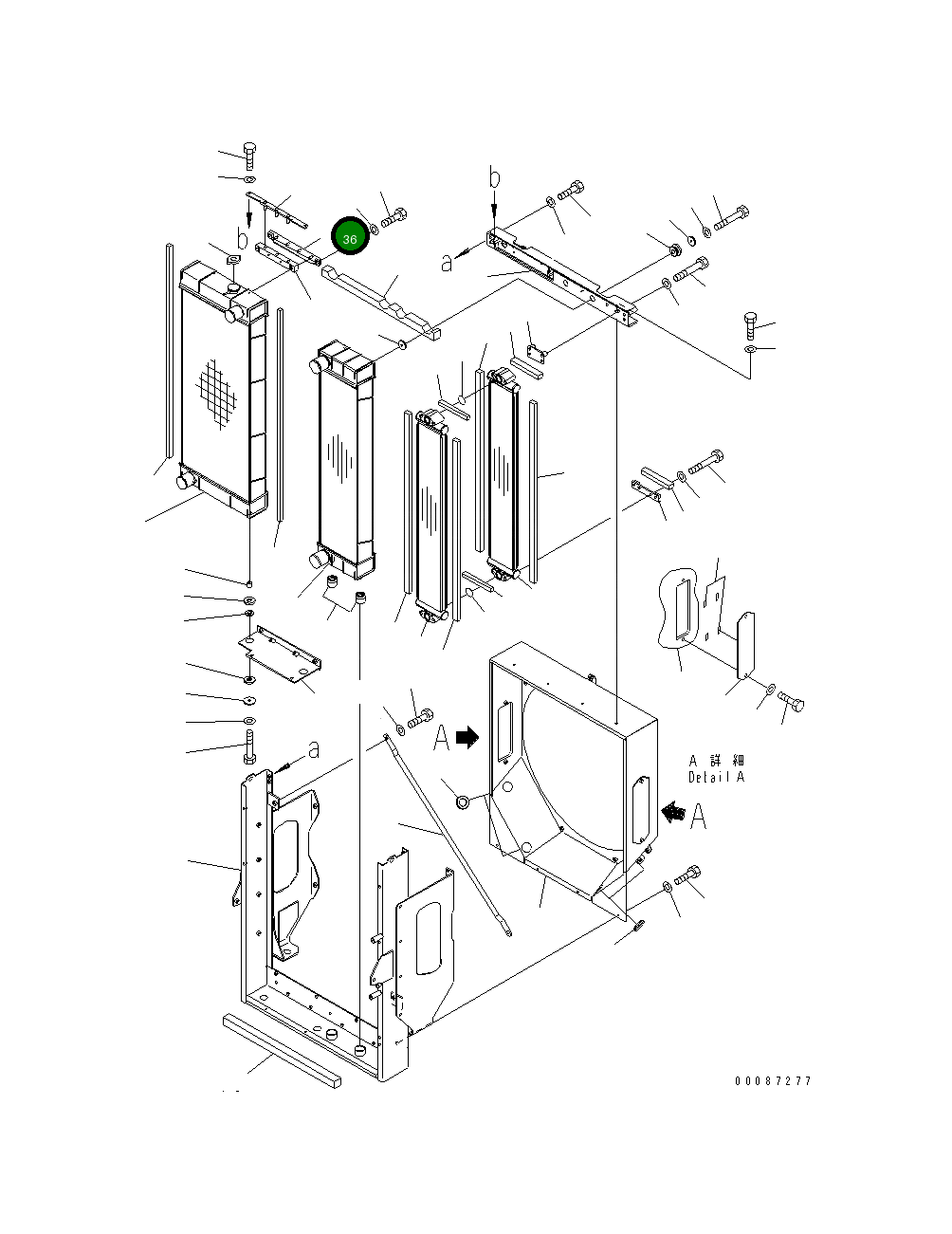 Кронштейн 423-03-41350 Komatsu