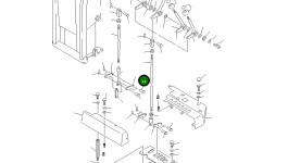 Палец 234-43-18360 Komatsu