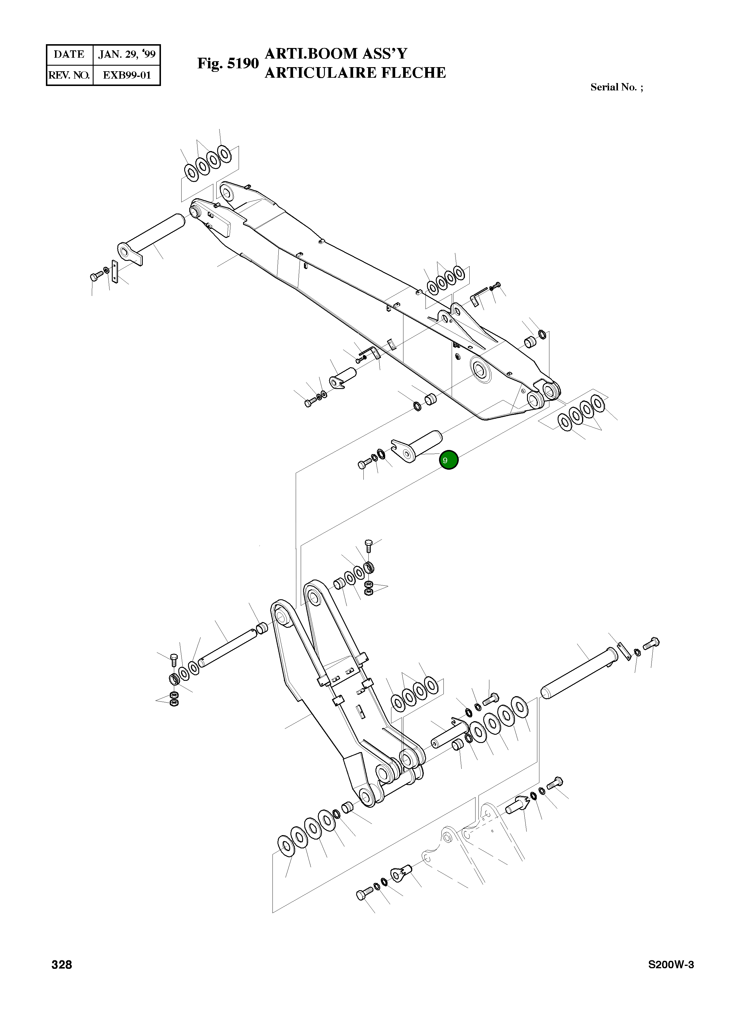 Палец 2123-4211 Komatsu