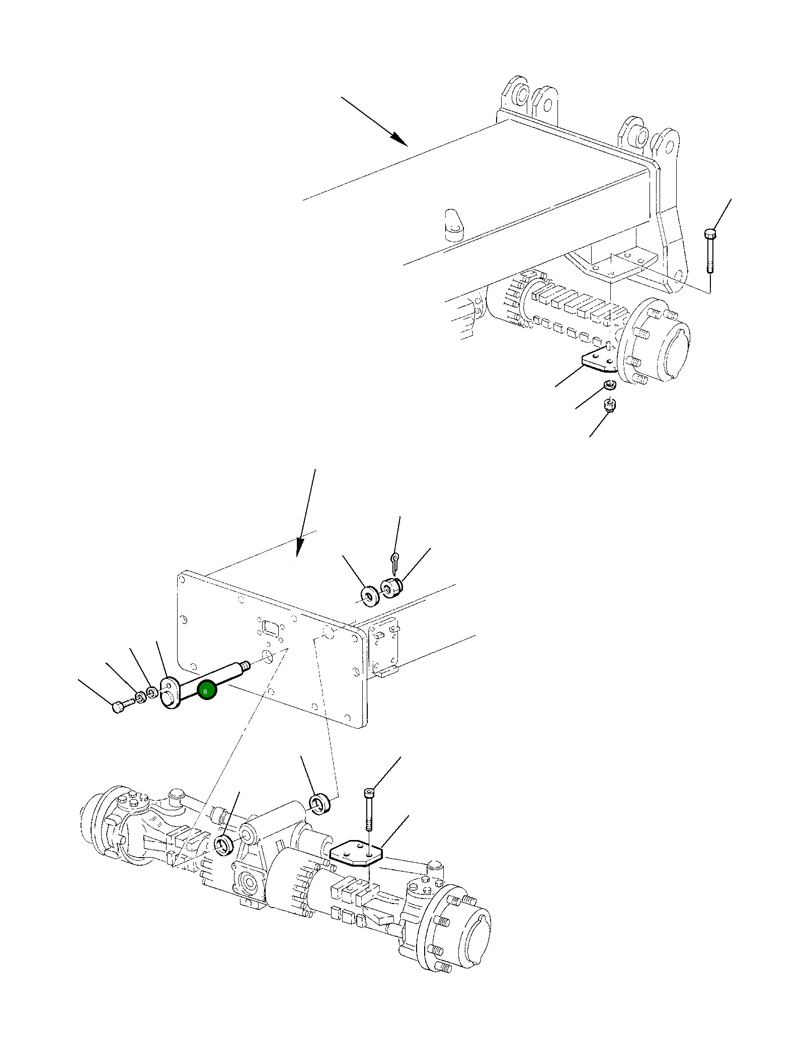 Палец 21D-09-11170 Komatsu