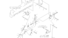 Кронштейн 6210-81-5410 Komatsu