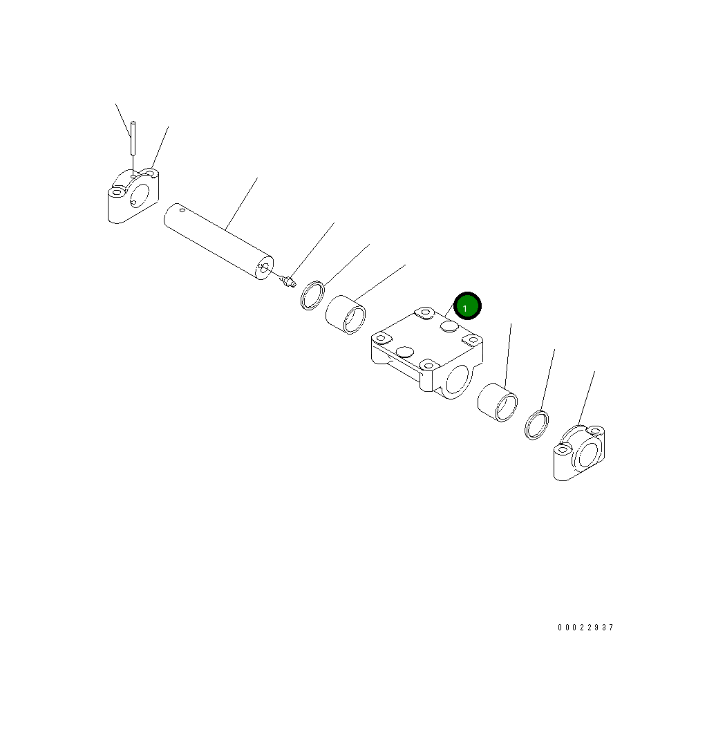 Корпус 13S-30-12710 Komatsu