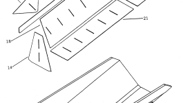 Корпус BW000507 Komatsu
