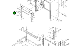 Лист 426-54-32540 Komatsu