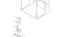Кронштейн 263-810-1750 Komatsu