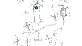 Клипса 41E-04-11110 Komatsu