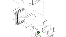 Кронштейн 20Y-979-6670 Komatsu