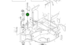 Кронштейн 21U-46-31313 Komatsu