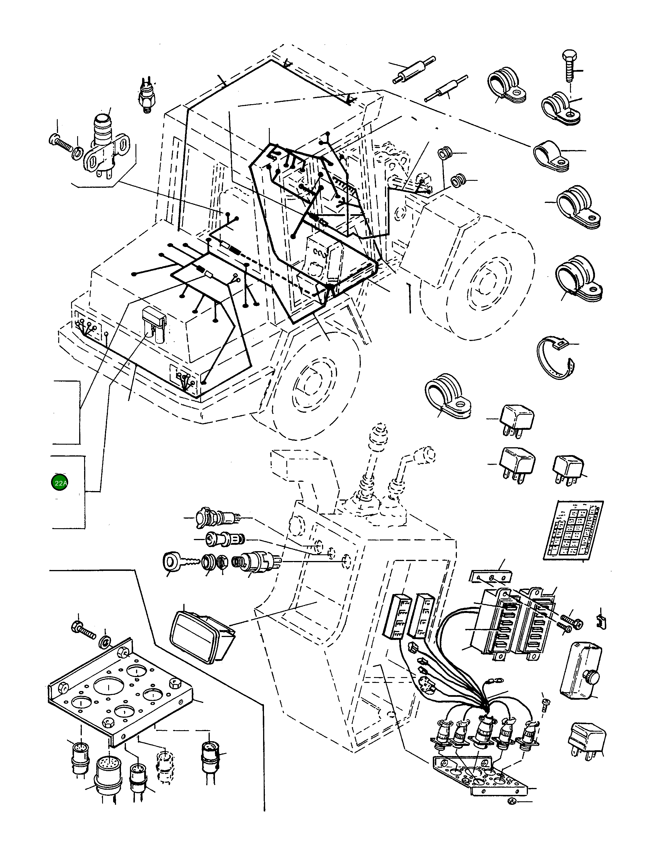 Кронштейн 4750058M1 Komatsu