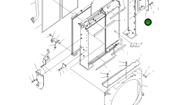 Кронштейн 207-03-75241 Komatsu