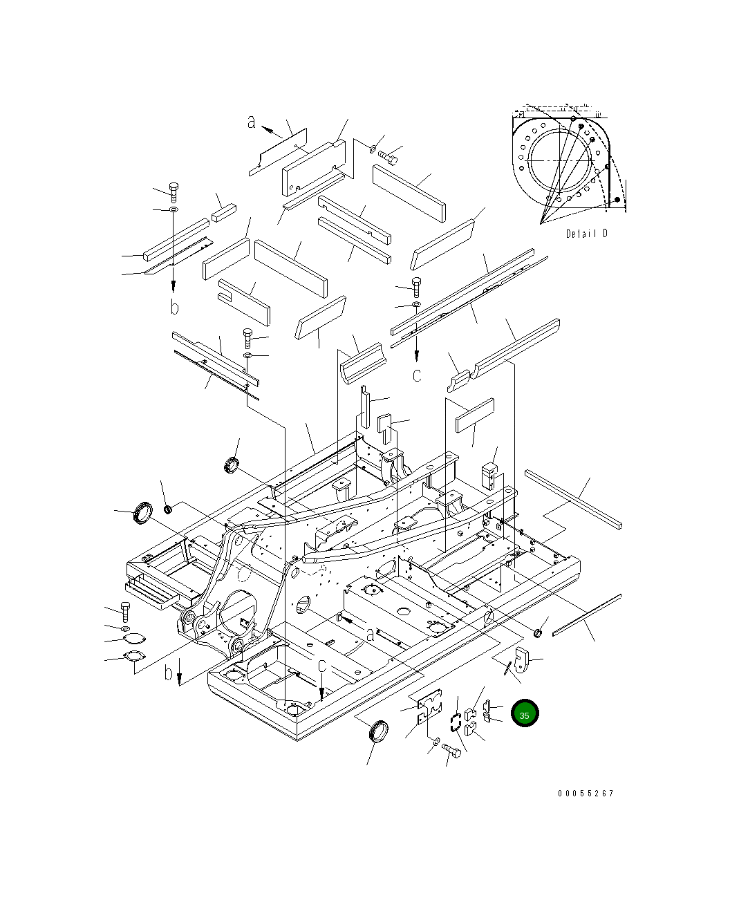 Лист 21K-46-71230 Komatsu