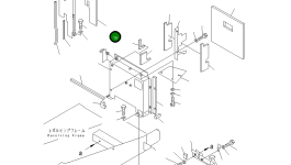 Лист 203-54-66241 Komatsu