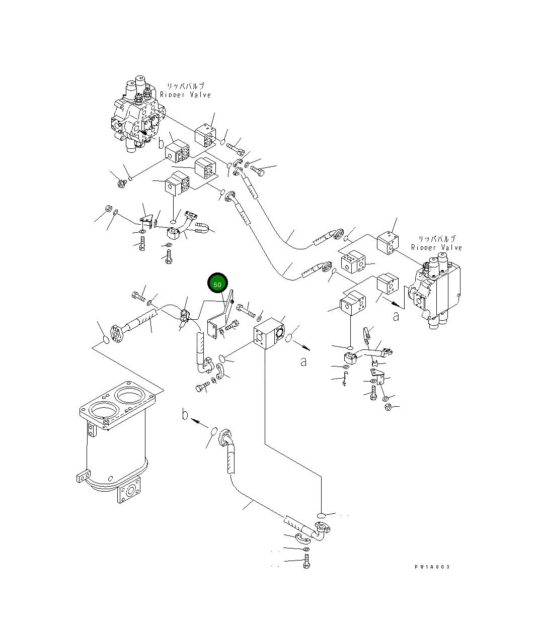 Кронштейн 19M-60-31130 Komatsu