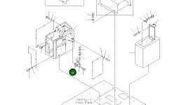 Кронштейн 235-06-45160 Komatsu